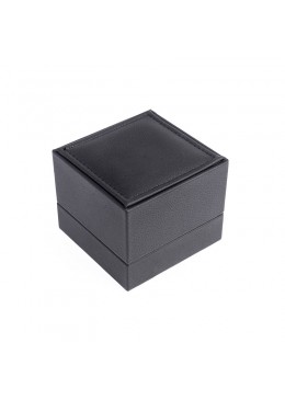 Estuche sortija patilla con luz led para joyeria bisuteria joyas 60X65X50mm LE-14