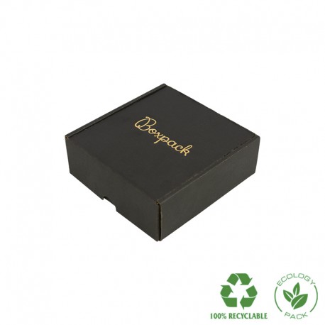 CAJA PARA ENVIO PERSONALIZADA POR FUERA JOYERIA 130x130x45 mm CE-130 