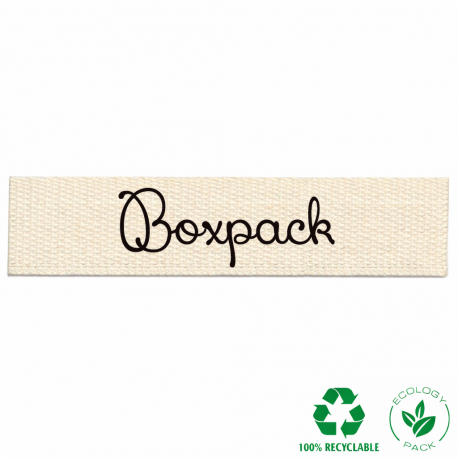 CINTA PERSONALIZADA ALGODON SERIGRAFIA PALANA Rollo 100 m