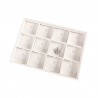 BANDEJA 12 COLGANTES CON GANCHO 315x225x30 mm BJ-12CG