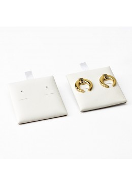 Taco para pendientes omega de joyería, bisutería color negro para bandeja