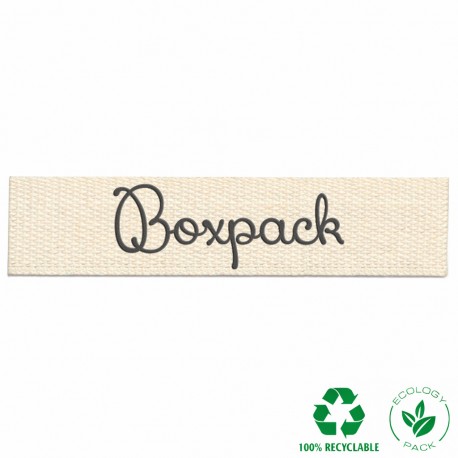 CINTA PERSONALIZADA ALGODON SERIGRAFIA PALANA Rollo 100 m