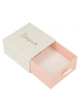 CAJA PARA COLGANTE Y PENDIENTES 73x70x40 Mm BLANCA SG-2-B-RS