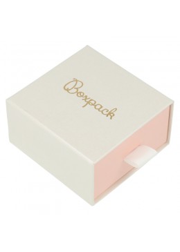 CAJA PARA COLGANTE Y PENDIENTES 73x70x40 Mm BLANCA SG-2-B-RS