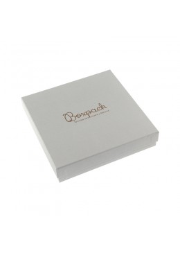Caja de cartón para collar o aderezo color gris de joyería y bisutería ST-18