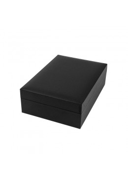 Estuche forrado en imitación piel para medalla con cordón de joyería bisutería y joyas C-15-MC