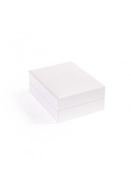 Estuche para pendientes blanco 59x79x24mm FR-3-P