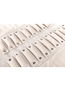 Manta de polipiel enrrollable para anillos sortijas de joyeria bisuteria y joyas MJ3