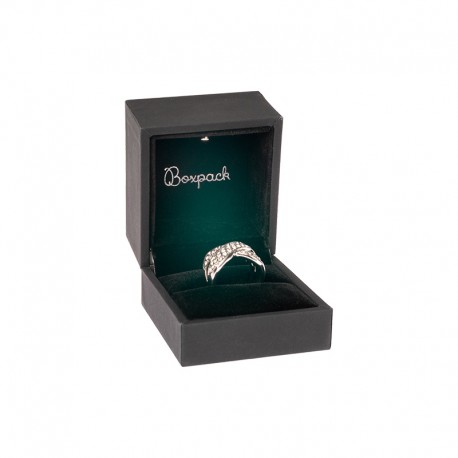 Estuche para anillo o sortija de joyeria bisuteria con luz led C-11-S