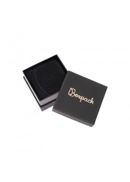 Cajas de cartón negra para pendientes colgantes y anillo de joyería bisutería y joyas  SA-61-N
