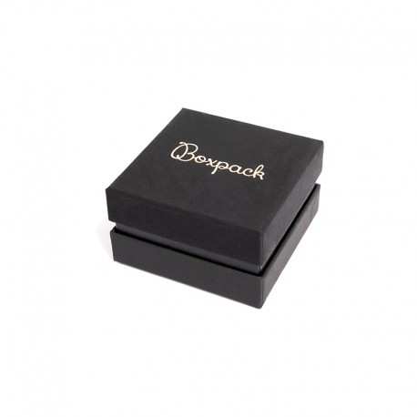 Cajas de cartón negra para pendientes colgantes y anillo de joyería bisutería y joyas  SA-61-N