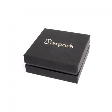 Cajas de cartón negra para colgantes anillos pendientes de joyería bisutería y joyas  SA-81