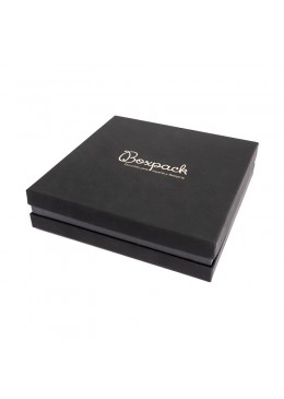 Caja de cartón negra para collar colgantes aderezo de joyería bisutería y joyas  SA-18