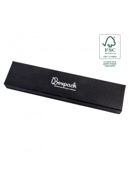 Caja eco FSC® de carton para pulsera de joyeria bisuteria 233x53x27Mm F51