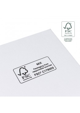 Caja eco FSC® de carton de joyeria bisuteria F18