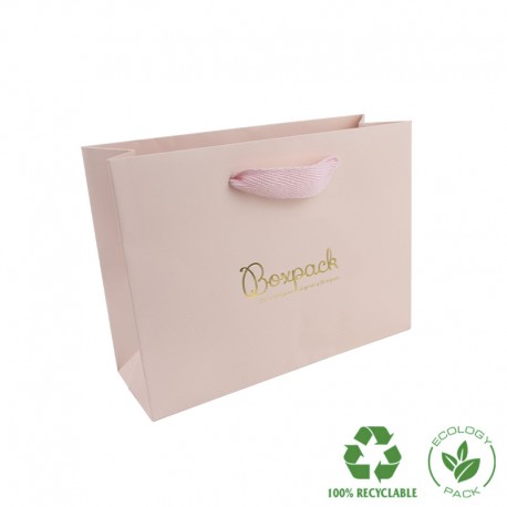 Bolsa de papel eco para joyeria bisuteria y relojeria E-B-MA