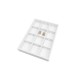BANDEJA PEQUEÑA PENDIENTES OMEGA 160x225x30 mm BJP-PO