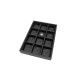 BANDEJA PEQUEÑA COLGANTES CON GANCHO160x225x30 mm BJP-CG-N