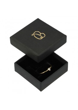 Caja de cartón para anillo o pendientes para joyería, bisutería joyas PT-45