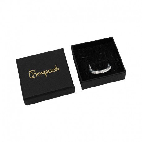 Caja de cartón para anillo o pendientes para joyería, bisutería joyas PT-45