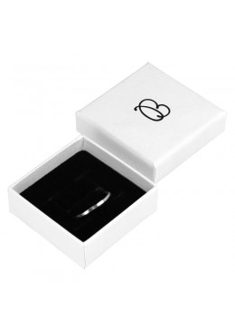 Caja de cartón para anillo o pendientes para joyería, bisutería joyas PT-45