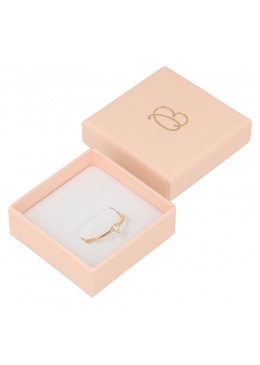 Caja de cartón para anillo o pendientes para joyería, bisutería joyas PT-45-RC