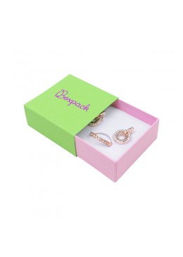 Caja de carton para pendientes, anillo o colgante de joyeria y bisuteria SL-61