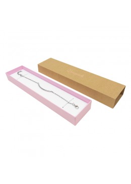 Caja de carton para pulsera extendida de joyeria y bisuteria SL-51