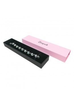 Caja de carton para pulsera extendida de joyeria y bisuteria SL-51