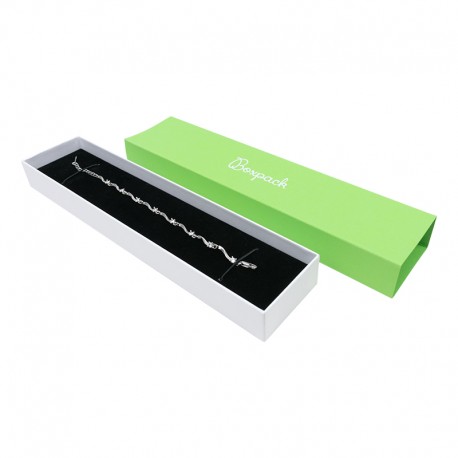 Caja de carton para pulsera extendida de joyeria y bisuteria SL-51