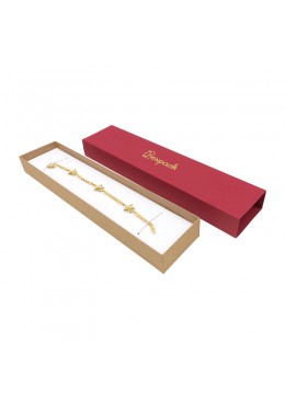 Caja de carton para pulsera extendida de joyeria y bisuteria SL-51