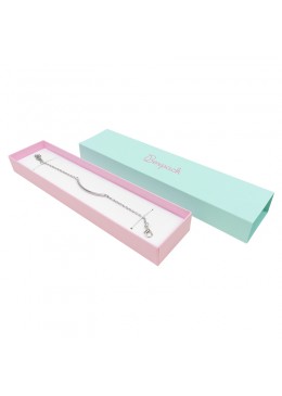 Caja de carton para pulsera extendida de joyeria y bisuteria SL-51