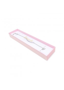 Caja de carton para pulsera extendida de joyeria y bisuteria SL-51