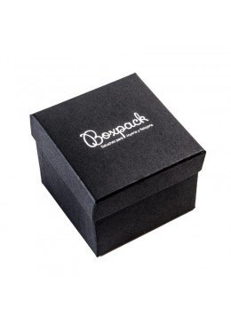 EP-89-N  CAJA NEGRA PARA BRAZALETE O RELOJ  90x90x58 mm.