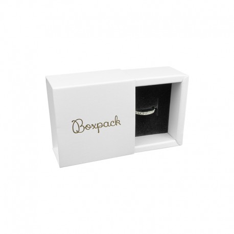 PF-1 CAJA BLANCA SORTIJA PENDIENTES  65x65x35 mm.