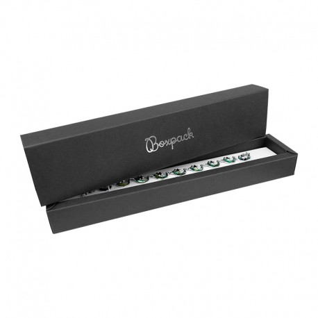 PF-3 CAJA NEGRA PARA PULSERA EXTENDIDA 240x50x25 Mm.