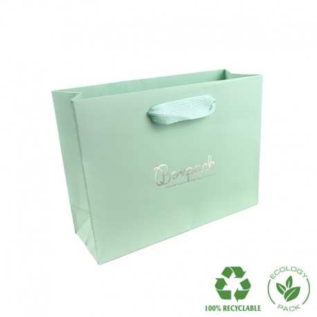Bolsa de papel eco para joyeria bisuteria y relojeria E-B-MA