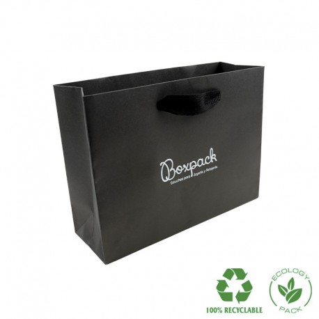 Bolsa de papel eco para joyeria bisuteria y relojeria E-B-MA