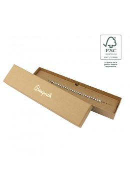 	Caja eco FSC® de carton para pulsera interior carton de joyeria bisuteria 233x53x27Mm F51
