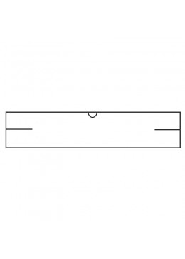 Esquema interior de carton para pulsera de joyeria bisuteria F51