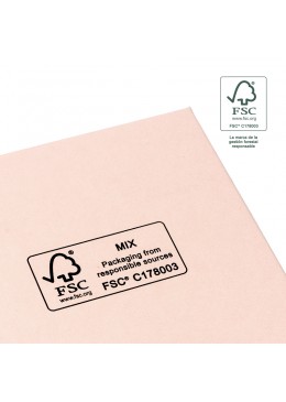 Caja eco FSC® de carton de joyeria bisuteria F40