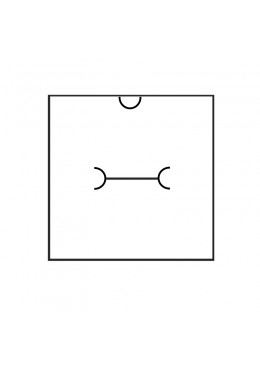 Esquema para sortija interior de carton de joyeria bisuteria F42