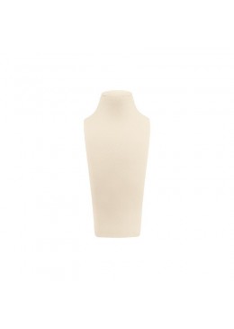 Peto busto display personalizado en nappa para joyeria bisuteria y joyas cd-c101