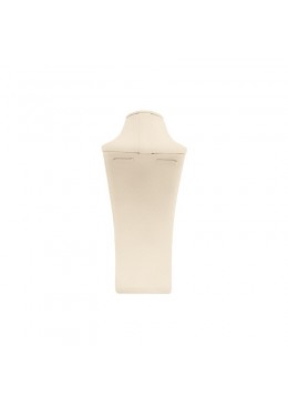 Peto busto display personalizado en nappa para joyeria bisuteria y joyas cd-c101