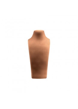 Peto busto display personalizado en nappa para joyeria bisuteria y joyas cd-c101