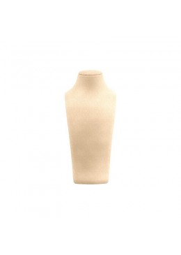 Peto busto display personalizado en nappa para joyeria bisuteria y joyas cd-c101
