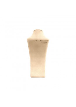 Peto busto display personalizado en nappa para joyeria bisuteria y joyas cd-c101