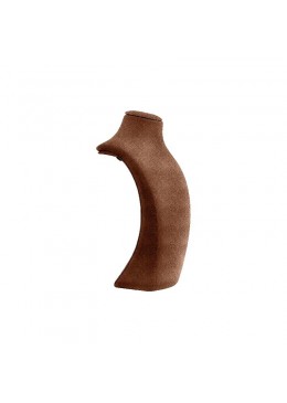 Peto busto display personalizado en nappa para joyeria bisuteria y joyas cd-c101