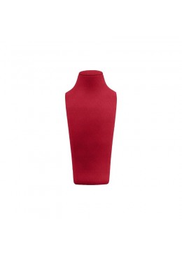 Peto busto display personalizado en nappa para joyeria bisuteria y joyas cd-c101