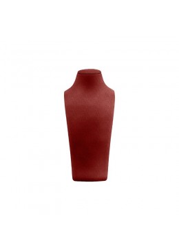 Peto busto display personalizado en nappa para joyeria bisuteria y joyas cd-c101